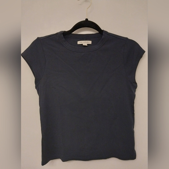 Navy Blue Short Sleeve Tee - Picture 1 of 5